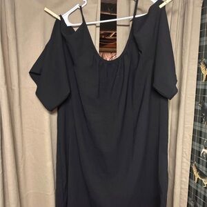 Elegant Black Off-Shoulder Dress
